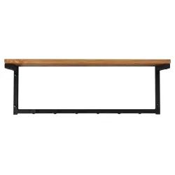 Wieszak na ubrania z półeczką  loft, industrialny MW-01