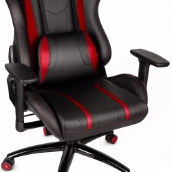 FOTEL GAMINGOWY Biurowy Obrotowy Hell's Chair HC- 1013 Black- Red
