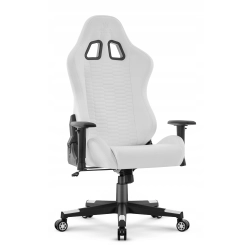 FOTEL GAMINGOWY Biurowy Obrotowy Hell's Chair HC- 2000 White Ekoskóra