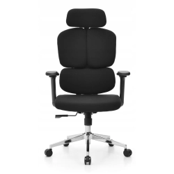 Fotel obrotowy HELL'S CHAIR czarny