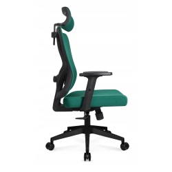 Fotel biurowy ergonomiczny obrotowy Hell's Chair HC-1041 Zielony Tkanina