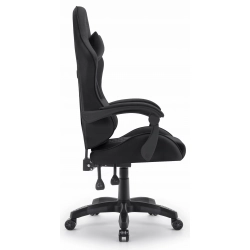 Fotel gamingowy Hell's Chair HC-1000 Black tkanina czarny