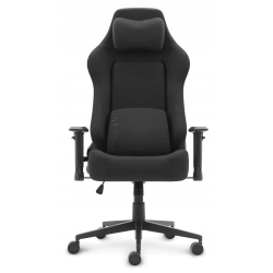 Fotel gamingowy biurowy obrotowy Hell's Chair HC-1009 czarny tkanina