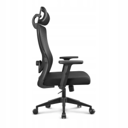 Fotel biurowy ergonomiczny obrotowy Hell's Chair HC- 1040 Czarny Tkanina