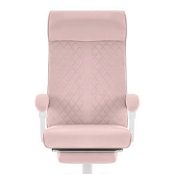 Fotel gamingowy HELL'S CHAIR HC- 1030 Różowy tkanina
