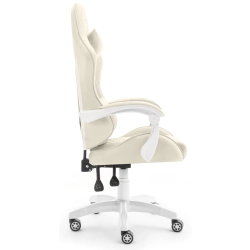 Fotel gamingowy Hell's Chair HC-1000 beżowy tkanina