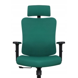 Fotel biurowy ergonomiczny obrotowy Hell's Chair HC-1041 Zielony Tkanina