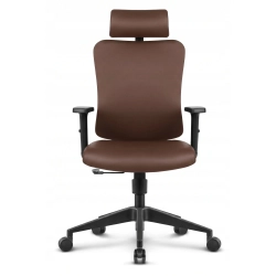 Fotel obrotowy HELL'S CHAIR brązowy