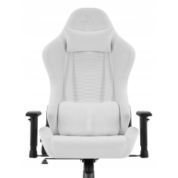 FOTEL GAMINGOWY Biurowy Obrotowy Hell's Chair HC- 2000 White Ekoskóra