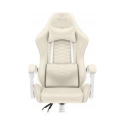 Fotel gamingowy Hell's Chair HC-1000 beżowy tkanina