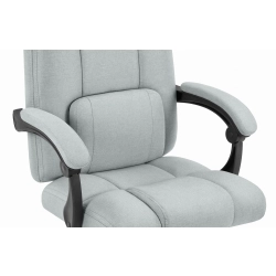 Fotel biurowy obrotowy Hell's Chair HC- 1032 Grey Szary Tkanina