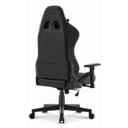 FOTEL GAMINGOWY Biurowy Obrot Hell's Chair HC- 2000 Black Ekoskóra+ Tkanina