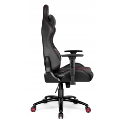FOTEL GAMINGOWY Biurowy Obrotowy Hell's Chair HC- 1013 Black- Red