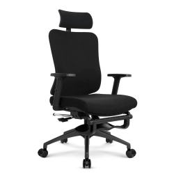 Fotel obrotowy HELL'S CHAIR czarny