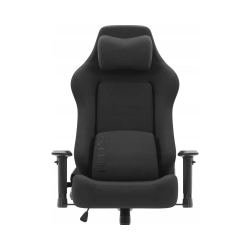 Fotel gamingowy biurowy obrotowy Hell's Chair HC-1009 czarny tkanina