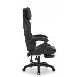 Fotel gamingowy HELL'S CHAIR HC- 1039 2.0 Black tkanina
