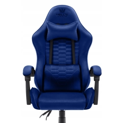 Fotel gamingowy HELL'S CHAIR HC- 1000 Granatowy tkanina