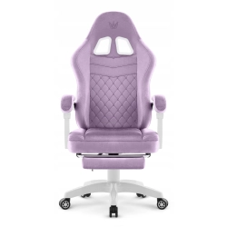 Fotel gamingowy HELL'S CHAIR HC- 1015 Fioletowy tkanina