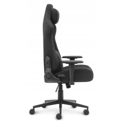 Fotel gamingowy biurowy obrotowy Hell's Chair HC-1009 czarny tkanina