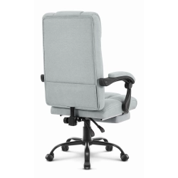 Fotel biurowy obrotowy Hell's Chair HC- 1032 Grey Szary Tkanina