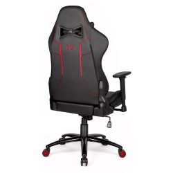 FOTEL GAMINGOWY Biurowy Obrotowy Hell's Chair HC- 1013 Black- Red