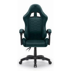 Fotel gamingowy Hell's Chair HC- 1000 Green Zielony Tkanina Welurowa