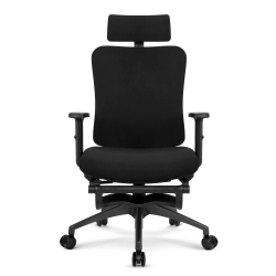 Fotel obrotowy HELL'S CHAIR czarny