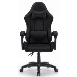 Fotel gamingowy Hell's Chair HC-1000 Black tkanina czarny