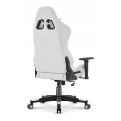 FOTEL GAMINGOWY Biurowy Obrotowy Hell's Chair HC- 2000 White Ekoskóra
