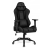 FOTEL GAMINGOWY Biurowy Obrotowy Hell's Chair HC- 1013 Black Tkanina Zamsz