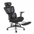 Fotel biurowy ergonomiczny obrotowy Hell's Chair HC-1044 czarny tkanina