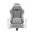 Fotel gamingowy HELL'S CHAIR HC- 1009 White- Gray tkanina szary