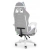 Fotel gamingowy HELL'S CHAIR HC-1039 2.0 Grey RGB LED tkanina szary