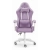 Fotel gamingowy Hell's Chair HC- 1000 Purple White Fioletowy Biały Tkanina