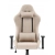 FOTEL GAMINGOWY Biurowy Obrotowy Hell's Chair HC- 2000 Beżowy Tkanina