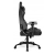 FOTEL GAMINGOWY Biurowy Obrotowy Hell's Chair HC- 1013 Black Ekoskóra Zamsz