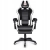FOTEL GAMINGOWY Biurowy Hell's Chair HC- 1039 2.0 White z podnóżkiem