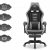 Fotel gamingowy HELL'S CHAIR HC- 1039 2.0 Black- Grey tkanina