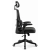 Fotel obrotowy Hell's Chair czarny tkanina ergonomiczny