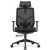 Fotel biurowy ergonomiczny obrot. Hell's Chair HC-1052 Plus czarny tkanina