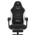 Fotel gamingowy HELL'S CHAIR HC- 1015 Czarno- biały tkanina czarno-biały