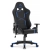 FOTEL GAMINGOWY Biurowy Obrotowy Hell's Chair HC- 2001 Black- Blue Ekoskóra