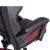 Fotel gamingowy HELL'S CHAIR HC- 1039 RED skóra sztuczna czarno-czerwony