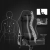 FOTEL GAMINGOWY Biurowy Obrotowy Hell's Chair HC- 2000 Black Ekoskóra