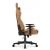FOTEL GAMINGOWY Biurowy Obrotowy Hell's Chair HC- 2000 Brown Ekoskóra
