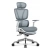 Fotel biurowy ergonomiczny obrot. Hell's Chair HC- 1044 Szary Biały TKANINA