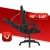 Fotel gamingowy Hell's Chair HC-1000 Black tkanina czarny