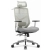 Fotel biurowy ergonomiczny obrotowy Hell's Chair HC- 1052 PLUS Szary Biały