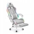 Fotel gamingowy Hell's Chair HC-1039 2.0 Kids szary LED z podnóżkiem