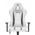 FOTEL GAMINGOWY Biurowy Obrotowy Hell's Chair HC- 1013 White Black Ekoskóra
